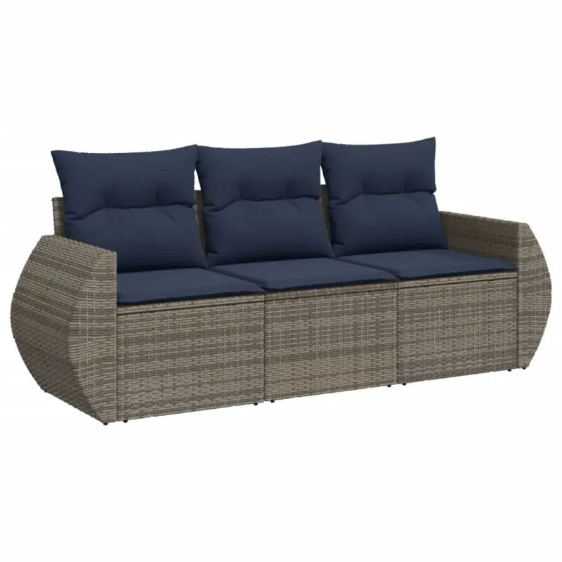 Lounge Tuinset met Poly Rattan en Comfortable Zitervaring - Tuinsets