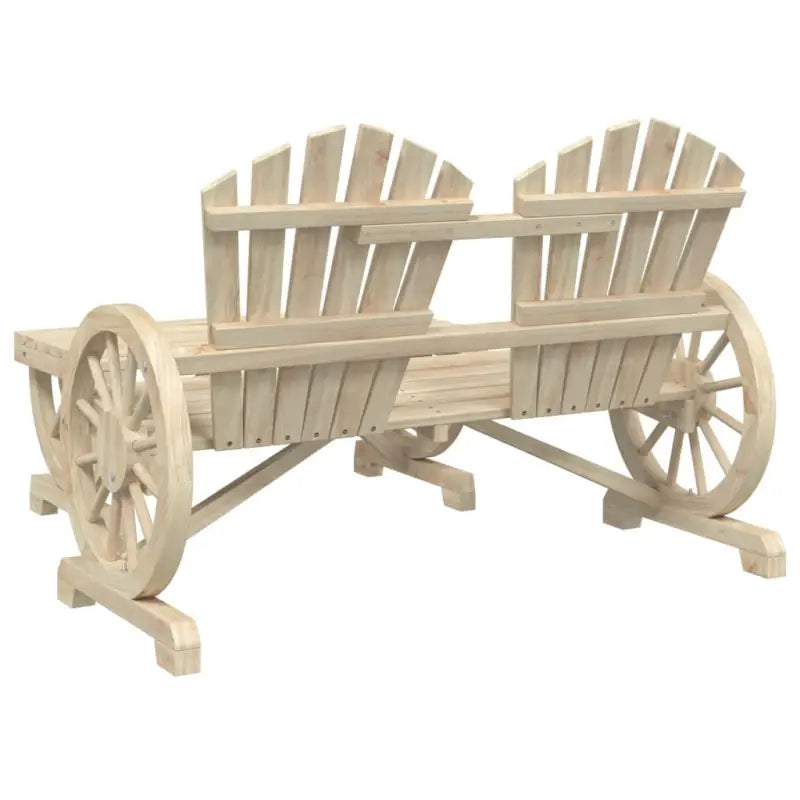 Loungebank van massief vurenhout met duurzame afmetingen - Tuinsets