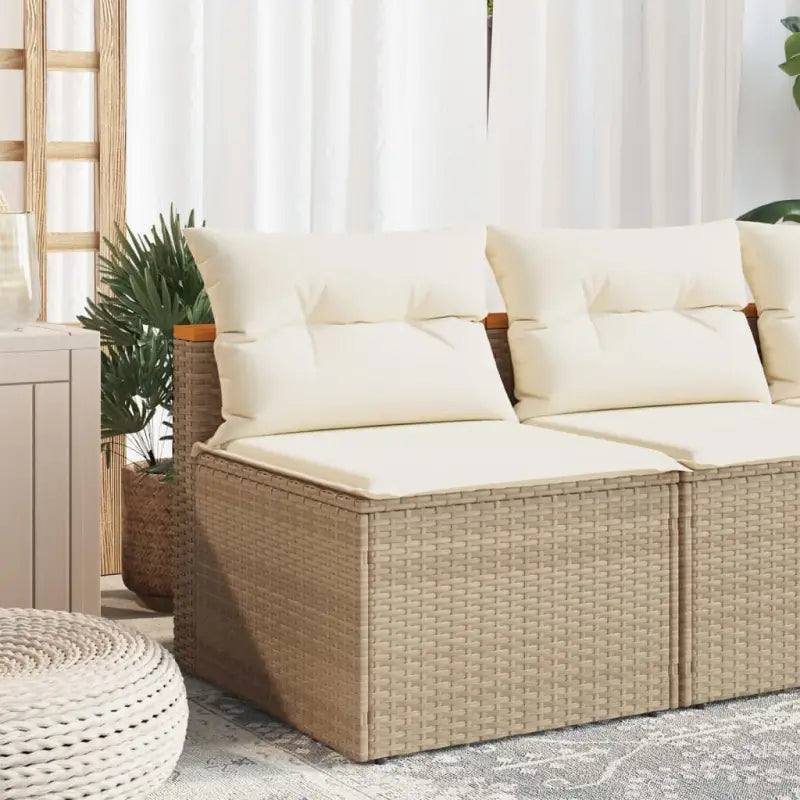 Loungebanken met poly rattan voor een comfortabele zitervaring - Loungebanken
