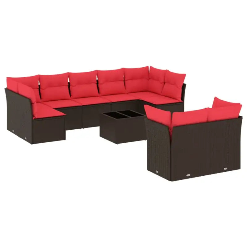 Loungetoel met poly rattan en gepoedercoat staal voor tuin of terras - Tuinsets