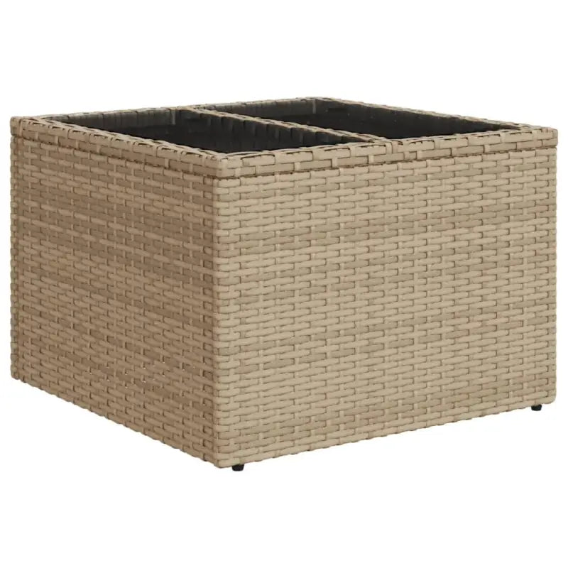 Loungezetel met beige materiaal en gepoedercoat staal afmetingen - Tuinsets