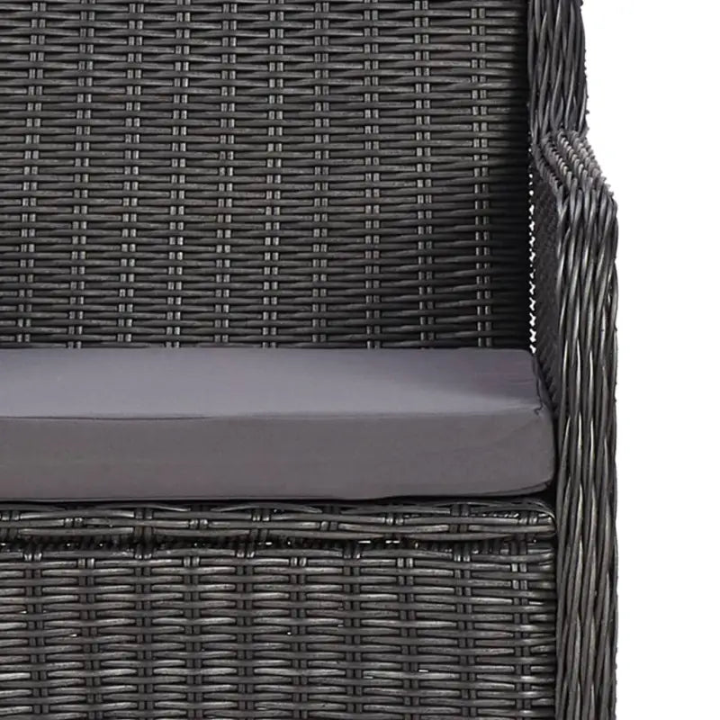 Luxe poly rattan tuinset met elegant ontwerp voor tuin of terras - Tuinsets