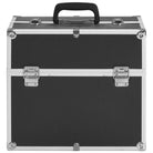 Make-up Koffer met Uitklapbaar Bovengedeelte voor Stijl en Orde - Zwart / 1 - Toilettassen