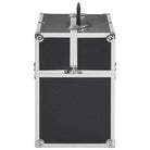 Make-up Koffer met Uitklapbaar Bovengedeelte voor Stijl en Orde - Zwart / 1 - Toilettassen