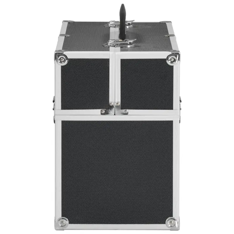 Make-up Koffer met Uitklapbaar Bovengedeelte voor Stijl en Orde - Zwart / 1 - Toilettassen