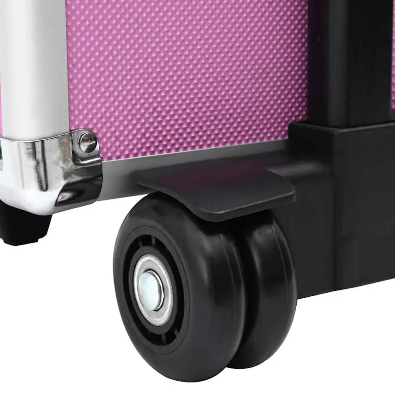 Make-up trolley met afneembare zwenkwielen voor georganiseerde schoonheid - Roze / 1 - Toilettassen