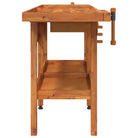 Massief Acaciahout Werkbank voor Garage en Werkplaats - Werkbanken