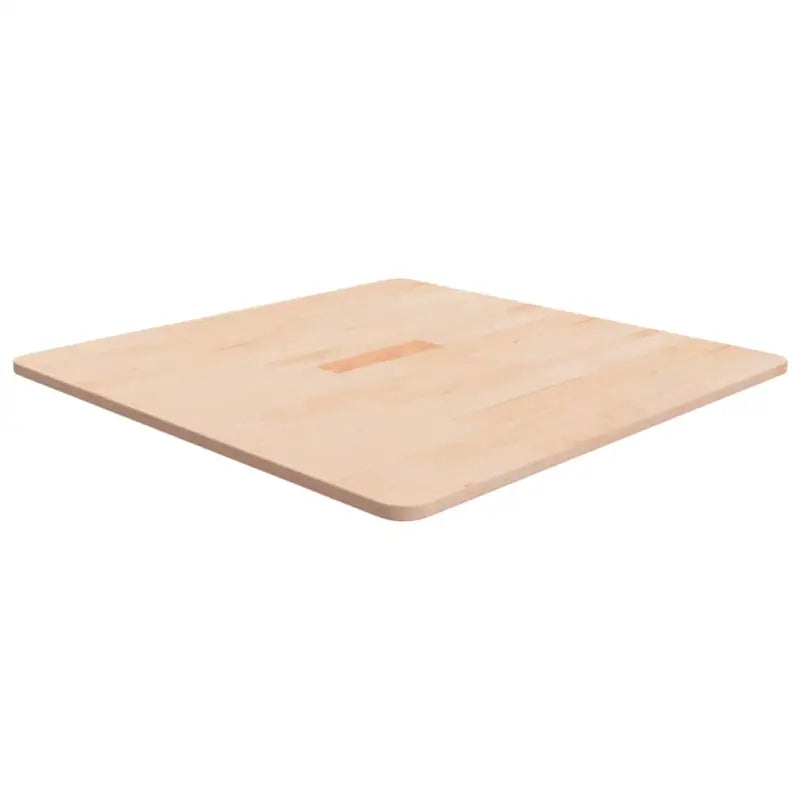 Massief eikenhouten houten vierkante tafelblad voor thuis en horeca - Naturel / 70 x 70 x 1.5 cm / 1 - Tafelbladen