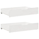 Massief Grenenhout Bedden en Bedframes 2-in-1 Slaapbank met Onderbed - Bedden & bedframes