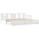 Massief Grenenhout Bedden en Bedframes 2-in-1 Slaapbank met Onderbed - Bedden & bedframes