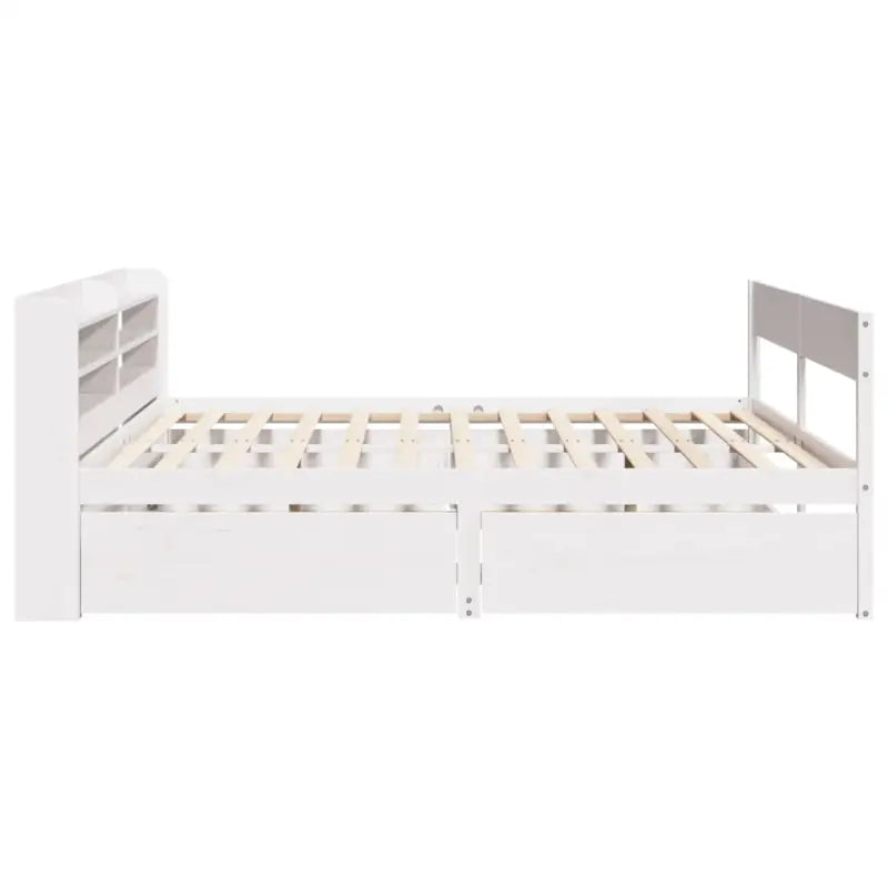 Massief grenenhout bedframe met opbergruimte voor een goede nachtrust - Bedden & bedframes