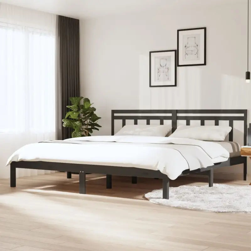 Massief Grenenhout Bedframe met Tijdloos Ontwerp voor Slaapkamers - Bedden & bedframes