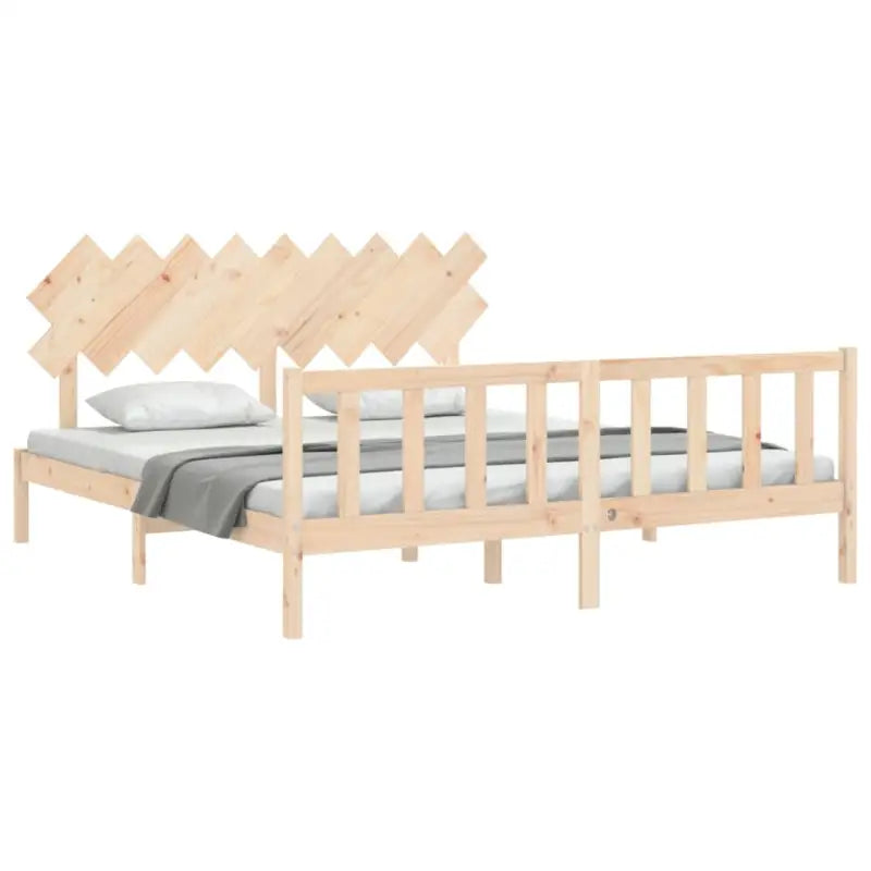 Massief Grenenhout Bedframe voor een comfortabele en stijlvolle slaapkamer - Bedden & bedframes