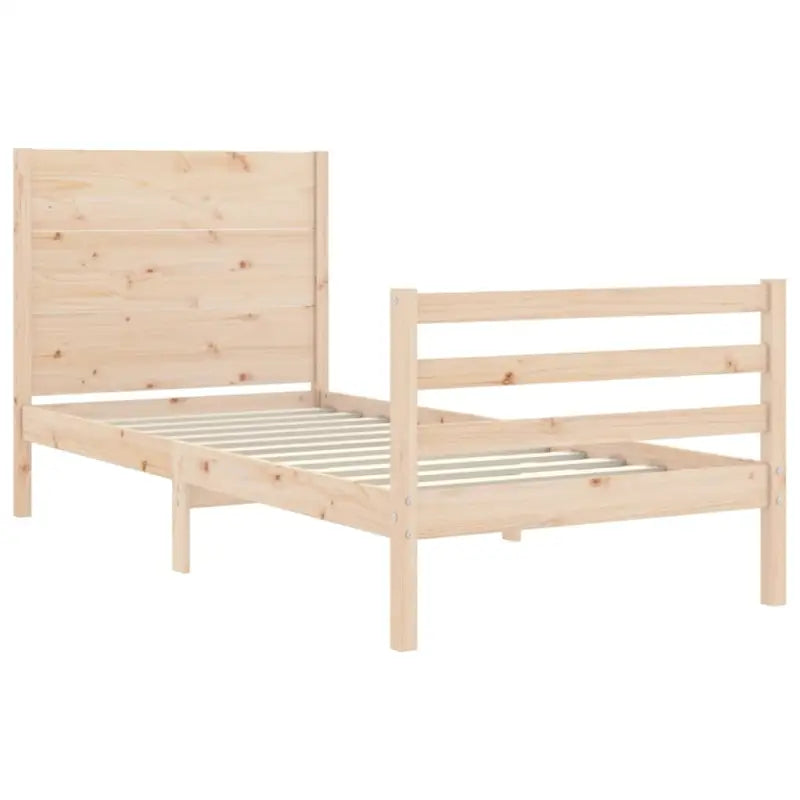 Massief grenenhout bedframe voor een goede nachtrust en stijlvol interieur - Bedden & bedframes