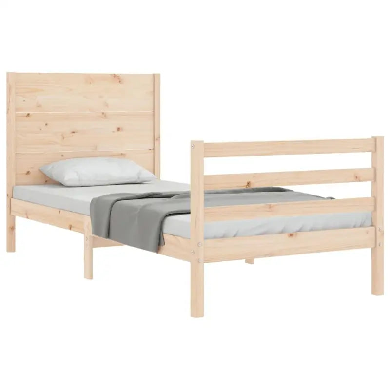 Massief grenenhout bedframe voor een goede nachtrust en stijlvol interieur - Bedden & bedframes