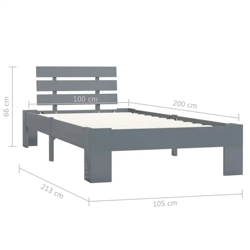 Massief Grenenhout Bedframe voor een moderne en duurzame slaapkamer - Bedden & bedframes