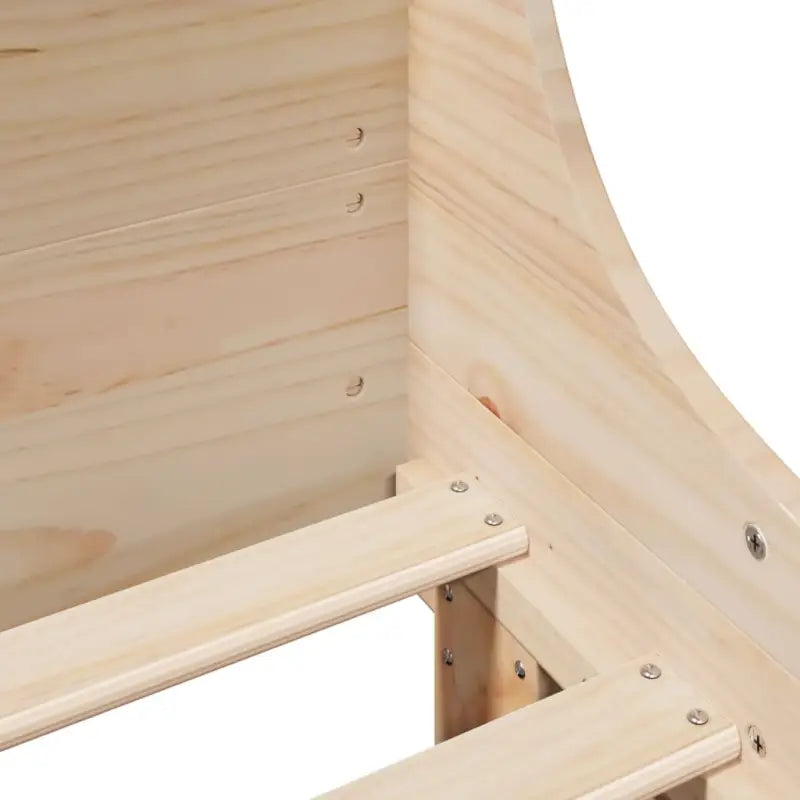 Massief grenenhout bedframe voor een moderne slaapkamer uitstraling - Bedden & bedframes