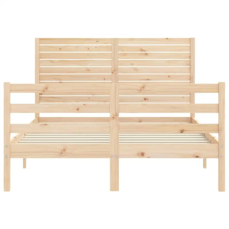 Massief grenenhout bedframe voor een natuurlijke en comfortabele slaapruimte - Bedden & bedframes