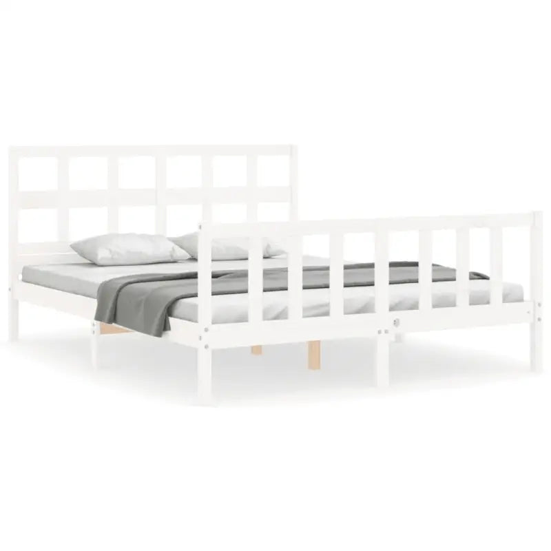 Massief Grenenhout Bedframe voor een Natuurlijke en Comfortabele Slaapruimte - Bedden & bedframes