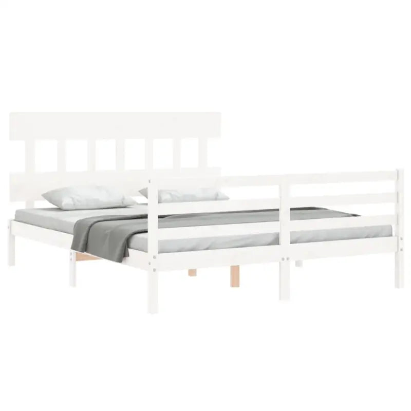 Massief Grenenhout Bedframe voor een Natuurlijke en Comfortabele Slaapruimte - Bedden & bedframes