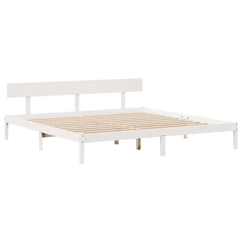 Massief Grenenhout Bedframe voor een Natuurlijke en Decoratieve Slaapkamer - Bedden & bedframes