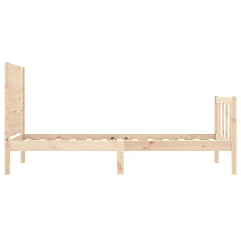 Massief Grenenhout Bedframe voor een Natuurlijke en Stevige Slaapplek - Bedden & bedframes