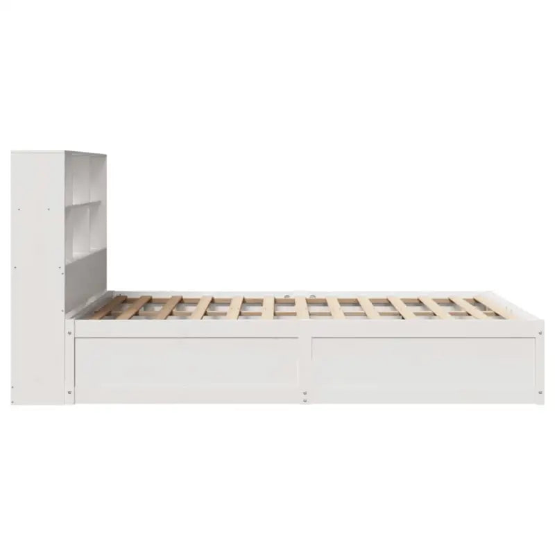 Massief Grenenhout Bedframe voor een Natuurstenen Slaapruimte - Bedden & bedframes
