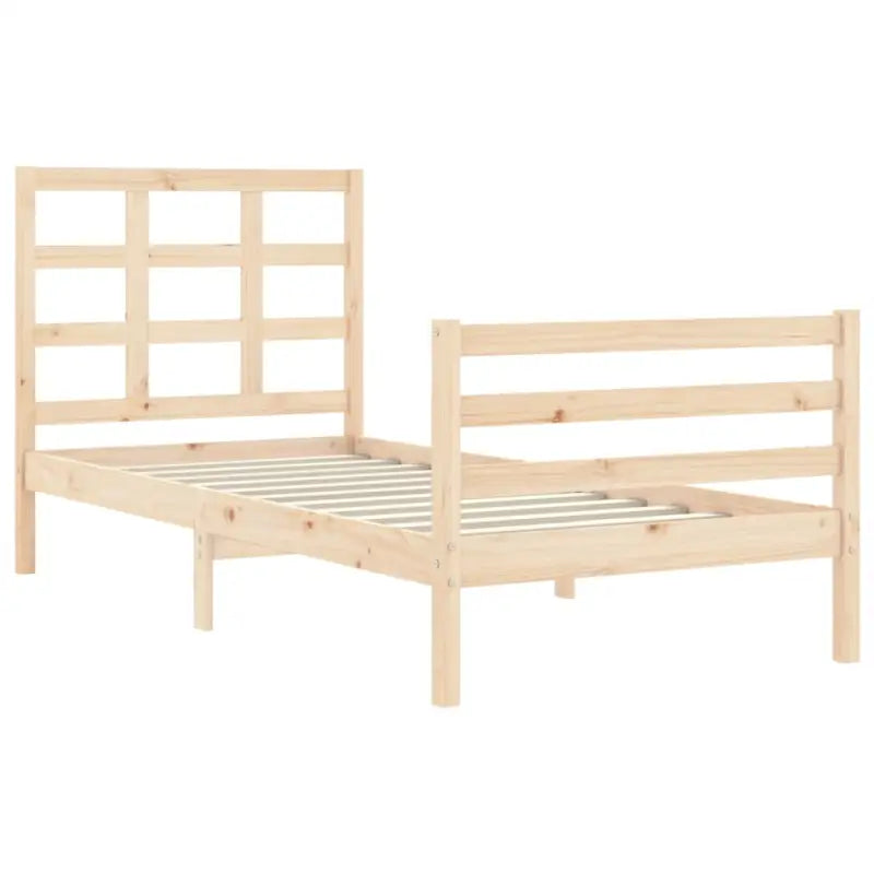 Massief Grenenhout Bedframe voor een Praktische en Natuurlijke Slaapruimte - Bedden & bedframes