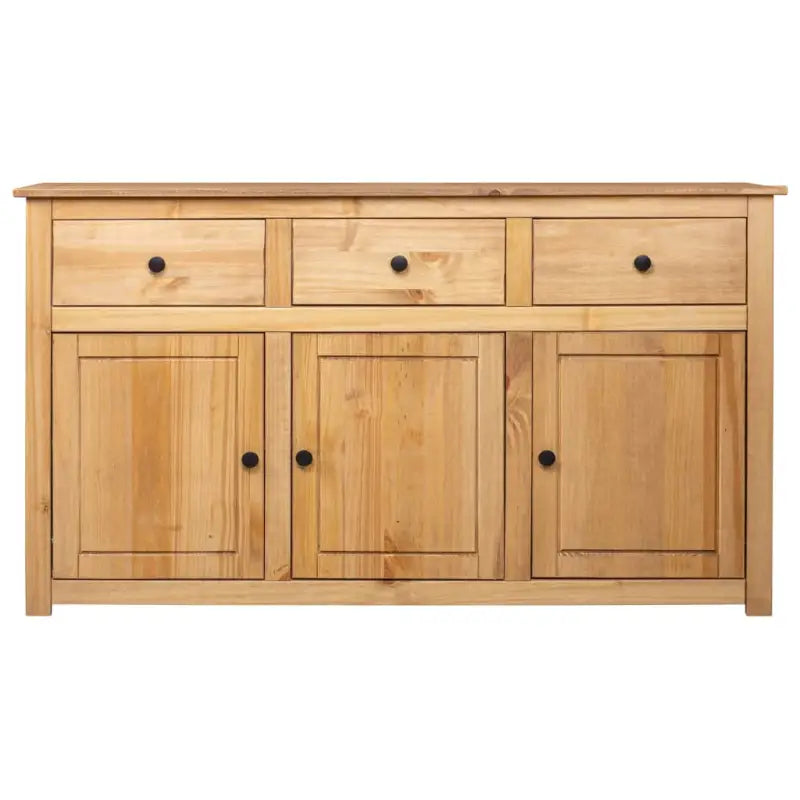 Massief grenenhout dressoir met 3 laden en opbergruimte - Dressoirs & buffetkasten