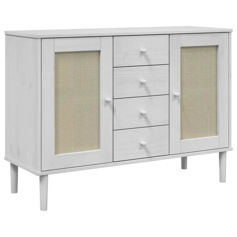 Massief Grenenhout Dressoir met Minimalistische Charme voor Jouw Kamer - Dressoirs & buffetkasten