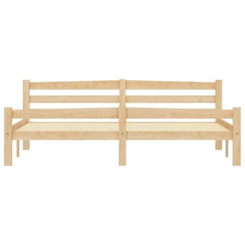 Massief Grenenhout Modern Bedframe voor een stijlvolle slaapkamer - Bedden & bedframes