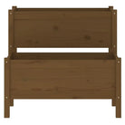 Massief grenenhout plantenbak voor binnen en buiten gebruik - Bloempotten & plantenbakken