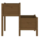 Massief grenenhout plantenbak voor binnen en buiten gebruik - Bloempotten & plantenbakken