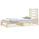 Massief grenenhout slaapbank met veelzijdige afmetingen voor woonkamer of slaapkamer - Bedden & bedframes