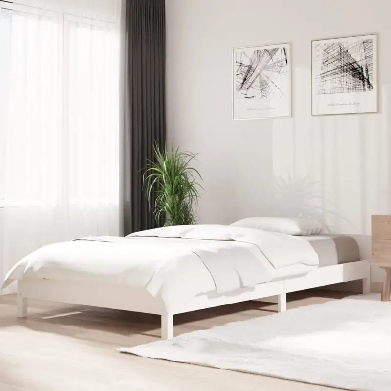 Massief Grenenhout Stapelbed voor Comfort en Tijdloos Design - Bedden & bedframes
