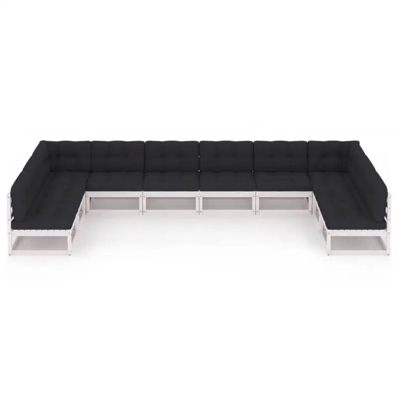 Massief grenenhout tuinset voor ontspannen verblijven en genieten in de tuin - Tuinsets