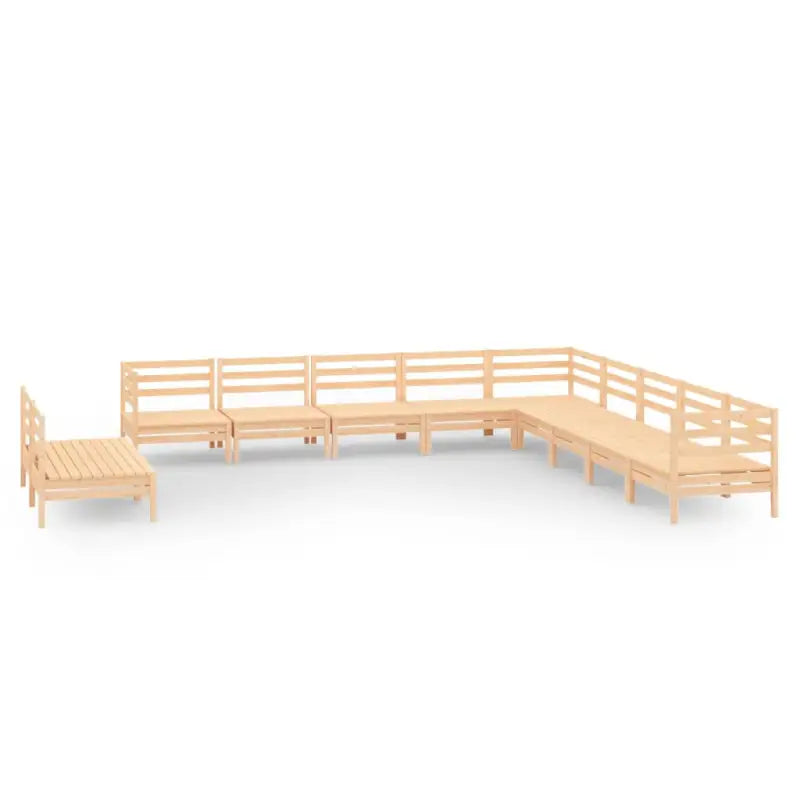 Massief grenenhout tuinset voor ontspanning en gezelligheid in de tuin - Tuinsets