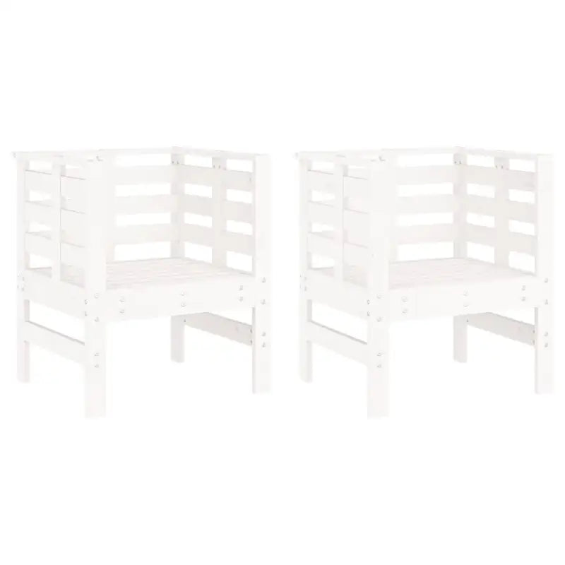 Massief grenenhout tuinstoelen voor gezellige tuin of terras leestijd - Tuinstoelen