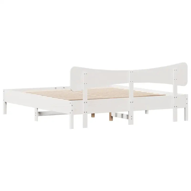 Massief grenenhouten bedframe met multiplex lattenbodem voor een goede nachtrust - Bedden & bedframes