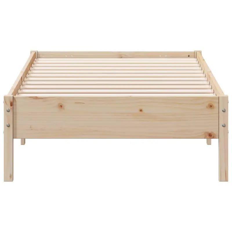 Massief Grenenhouten bedframe met multiplex lattenbodem voor optimale slaap - Bedden & bedframes