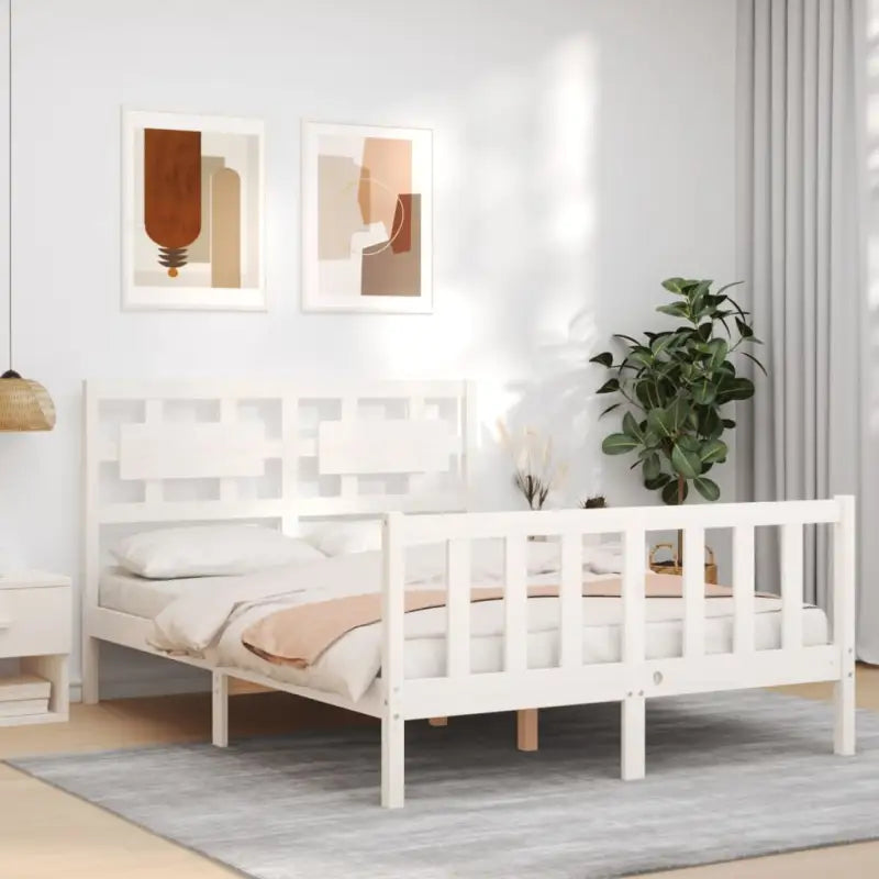 Massief grenenhouten bedframe voor een goede nachtrust - Bedden & bedframes