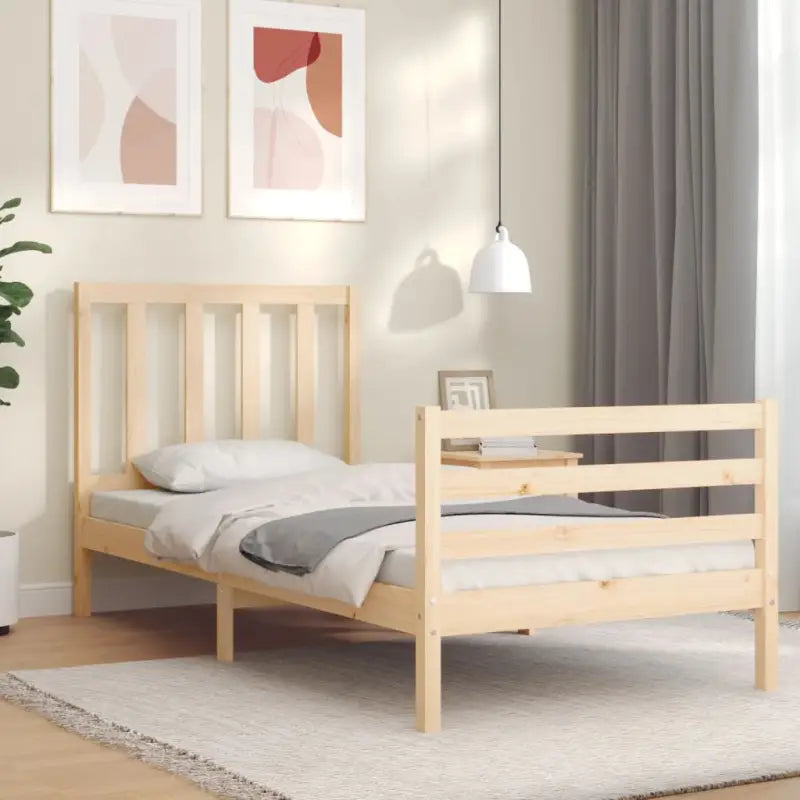 Massief grenenhouten bedframe voor een goede nachtrust - Bedden & bedframes