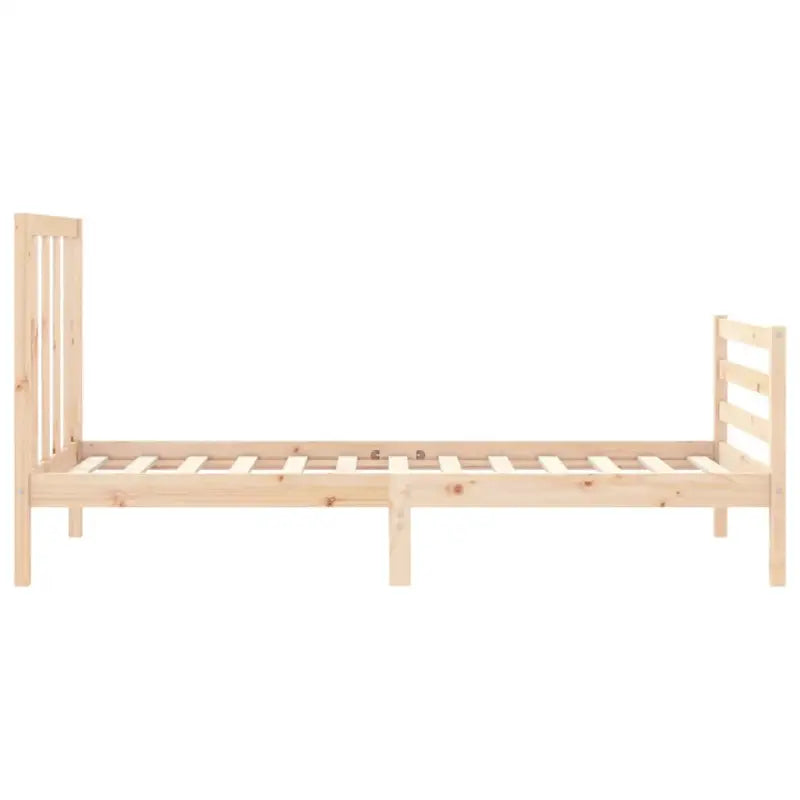 Massief grenenhouten bedframe voor een goede nachtrust en natuurlijk interieur - Bedden & bedframes