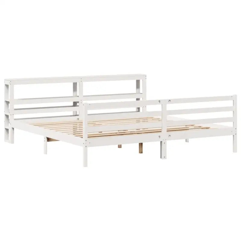 Massief grenenhouten bedframe voor een natuurlijke en comfortabele slaapkamer - Bedden & bedframes