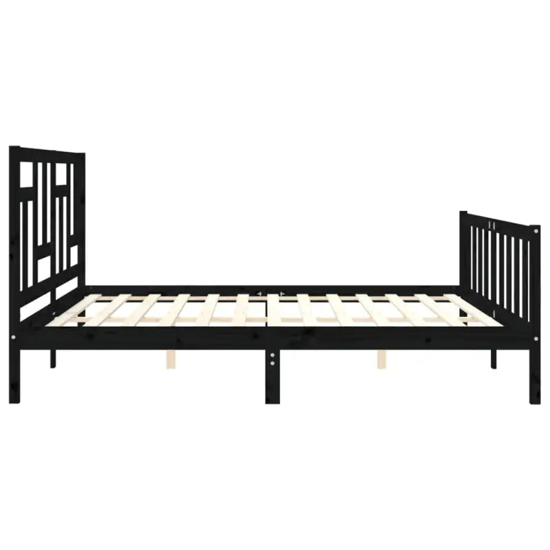 Massief Grenenhouten Bedframe voor een Natuurlijke en Comfortabele Slaapruimte - Bedden & bedframes