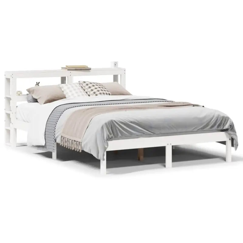 Massief grenenhouten bedframe voor een natuurlijke en comfortabele slaapkamer - Bedden & bedframes