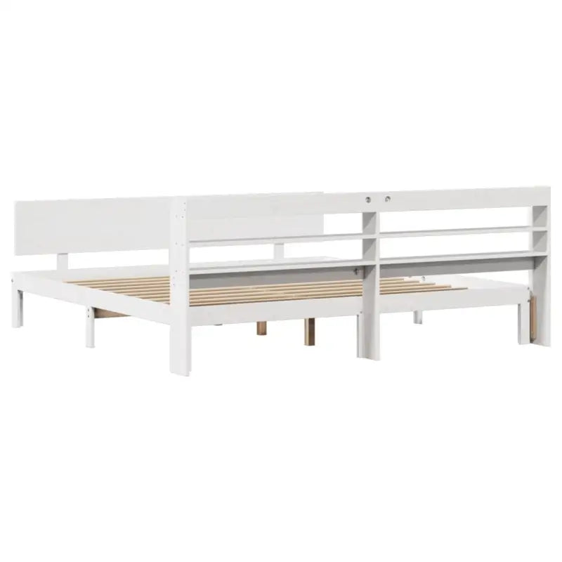 Massief Grenenhouten Bedframe voor een Natuurlijke en Decoratieve Slaapkamer - Bedden & bedframes