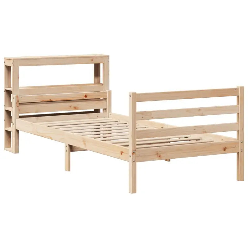 Massief Grenenhouten Bedframe voor een Natuurlijke en Decoratieve Slaapruimte - Bedden & bedframes