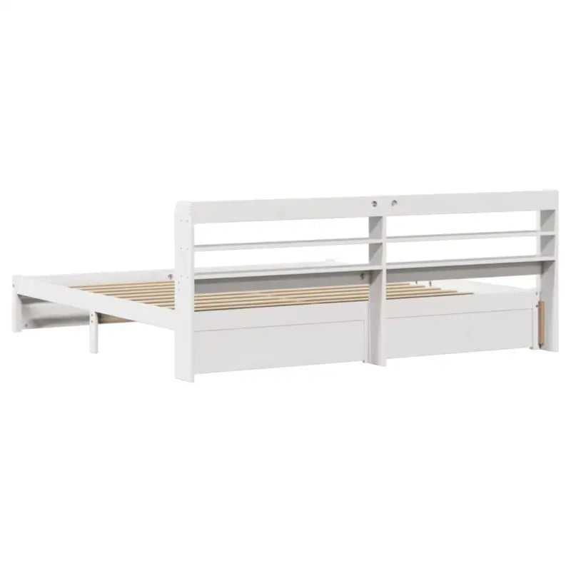 Massief Grenenhouten bedframe voor een natuurlijke en praktische uitstraling - Bedden & bedframes