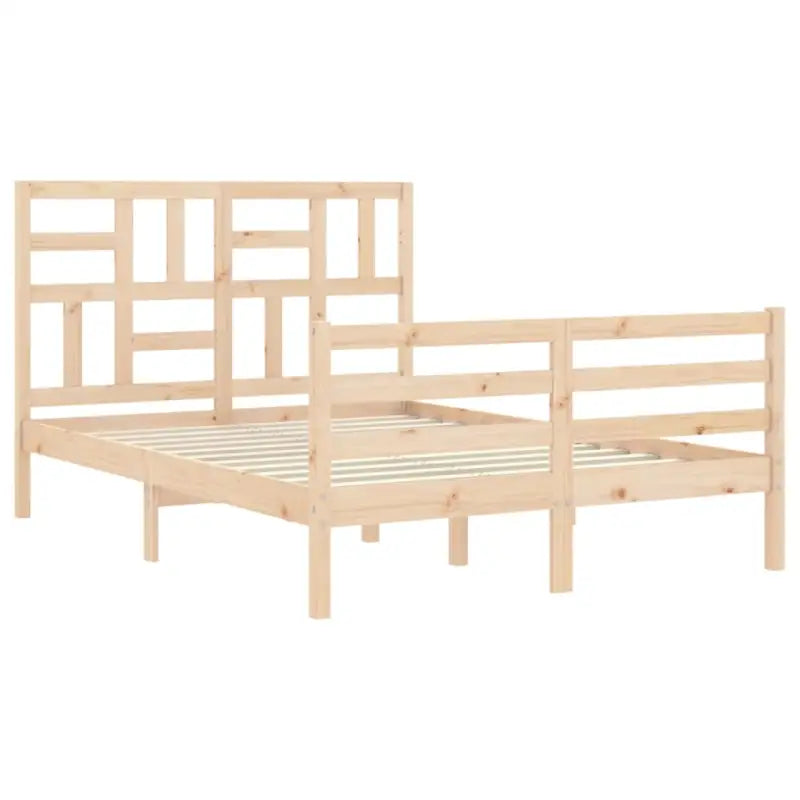 Massief Grenenhouten bedframe voor een natuurlijke en stijlvolle slaapkamer - Bedden & bedframes